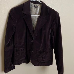 Brown suede blazer Perfect condition
